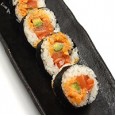 52. Spicy Salmon Roll Futomaki