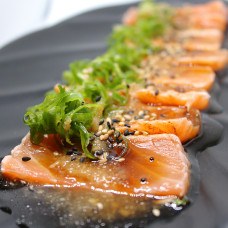 15. Salmon Tataki